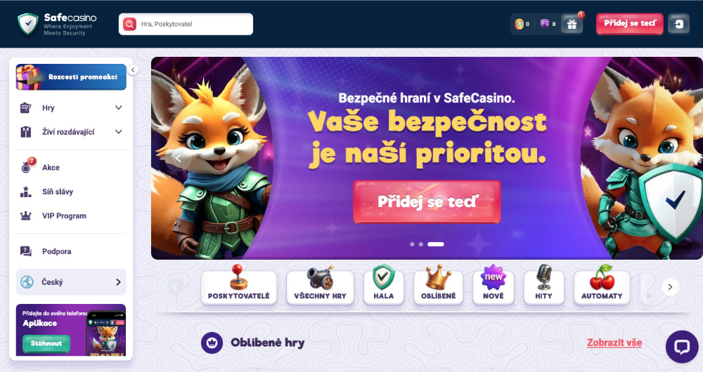 SafeCasino Offizielles Casino - Sicheres Online Spielen